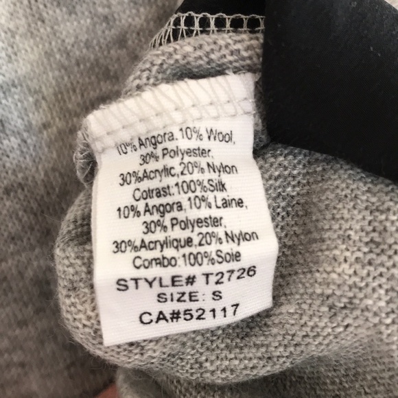 FUNKTIONAL Black Gray Dual Media Hi Lo Top - Picture 11 of 11